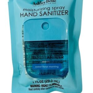 AshleyBelle Moisturizing Spray Hand Sanitizer — Sweet Floral Morning Blue